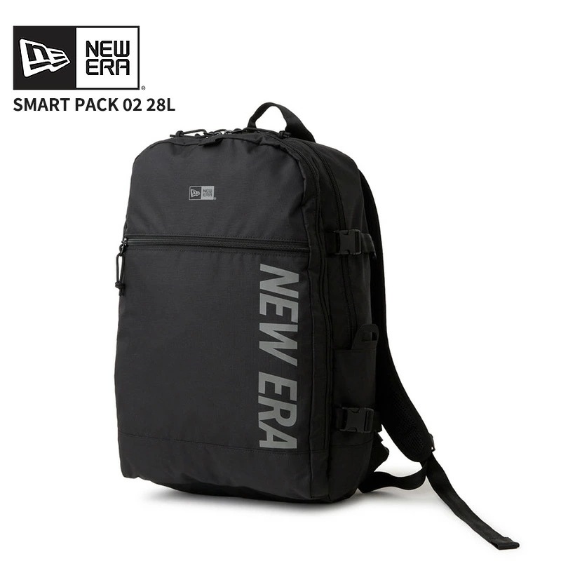 ニューエラ リュック バックパック NEW ERA スマートパック 02 28L ブラック 黒 デイバッグ 14750854