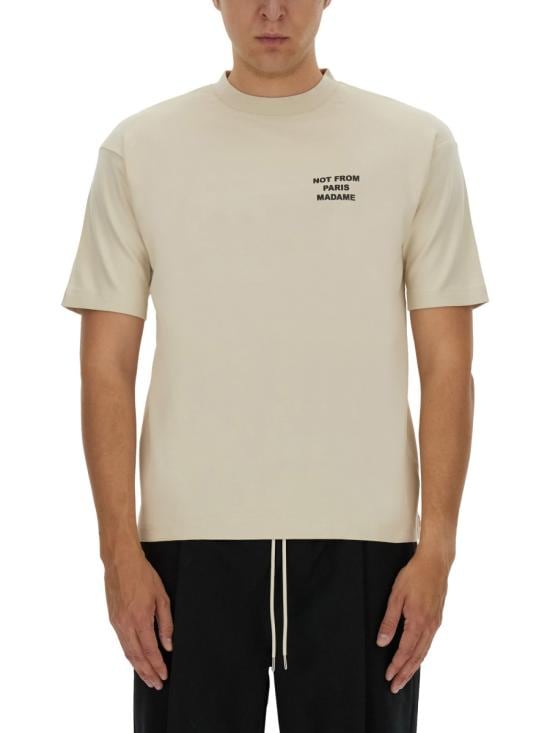 DROLE DE MONSIEUR Men T-Shirts TS203 CO002MASTIC BEIGE