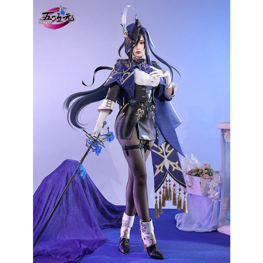 三分妄想　原神　コスプレ　クロリンデ　衣装　ウィッグ　靴　追加可