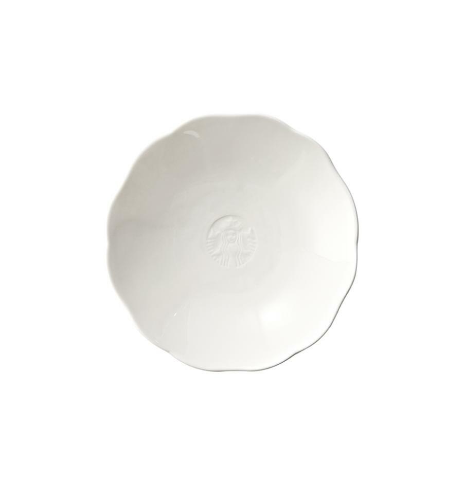 白磁 花形 デザートプレート 韓国スターバ グッズ