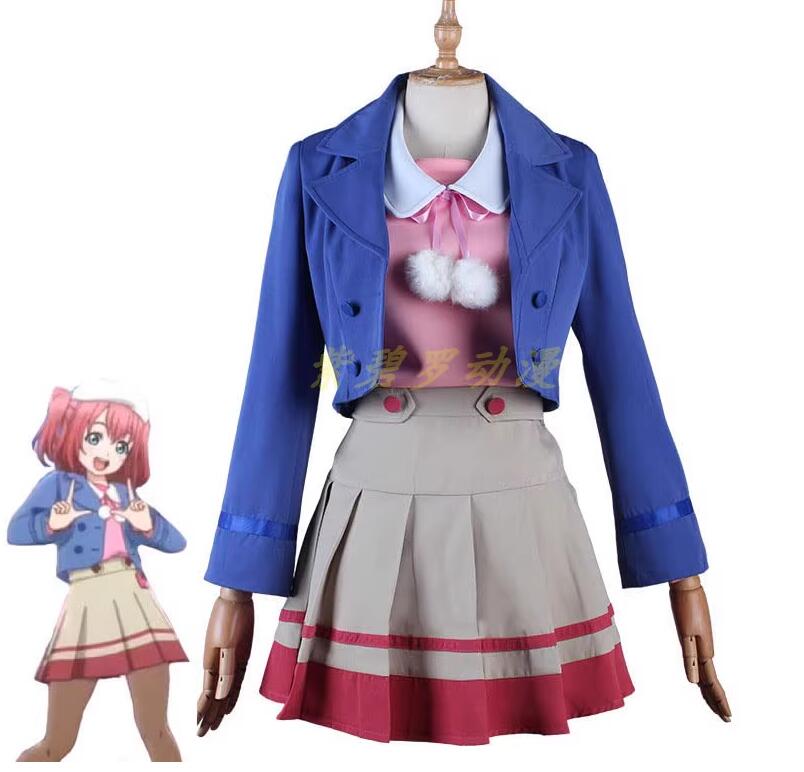 ラブライブ！サンシャイン！！黒澤ルビィコスプレ衣装V舞台演出服 ハロウィン イベント 学園祭 クリスマス仮装サイ男女兼用 7,840円