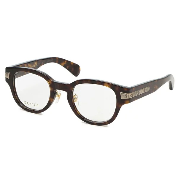 メガネ 眼鏡 アイウエア 48サイズ ブラック レディース GG1741OJ 002