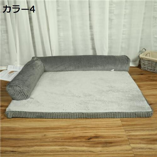ペットベッド スクエア型 犬猫用 暖かいベッドクッション 犬ベッド 猫ベッド S ペットクッション 犬用 ペット 猫用クッション 小型犬 防寒 四角のペットベッド オシャレ 暖かい 可愛い 小動物 ウ
