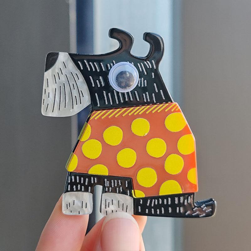 ブローチ 韓国 子犬 ファッション 動物 バッジ メンズ レディース アクセサリー ピン バッグ 衣類 装飾品 ジュエリー 5,167円