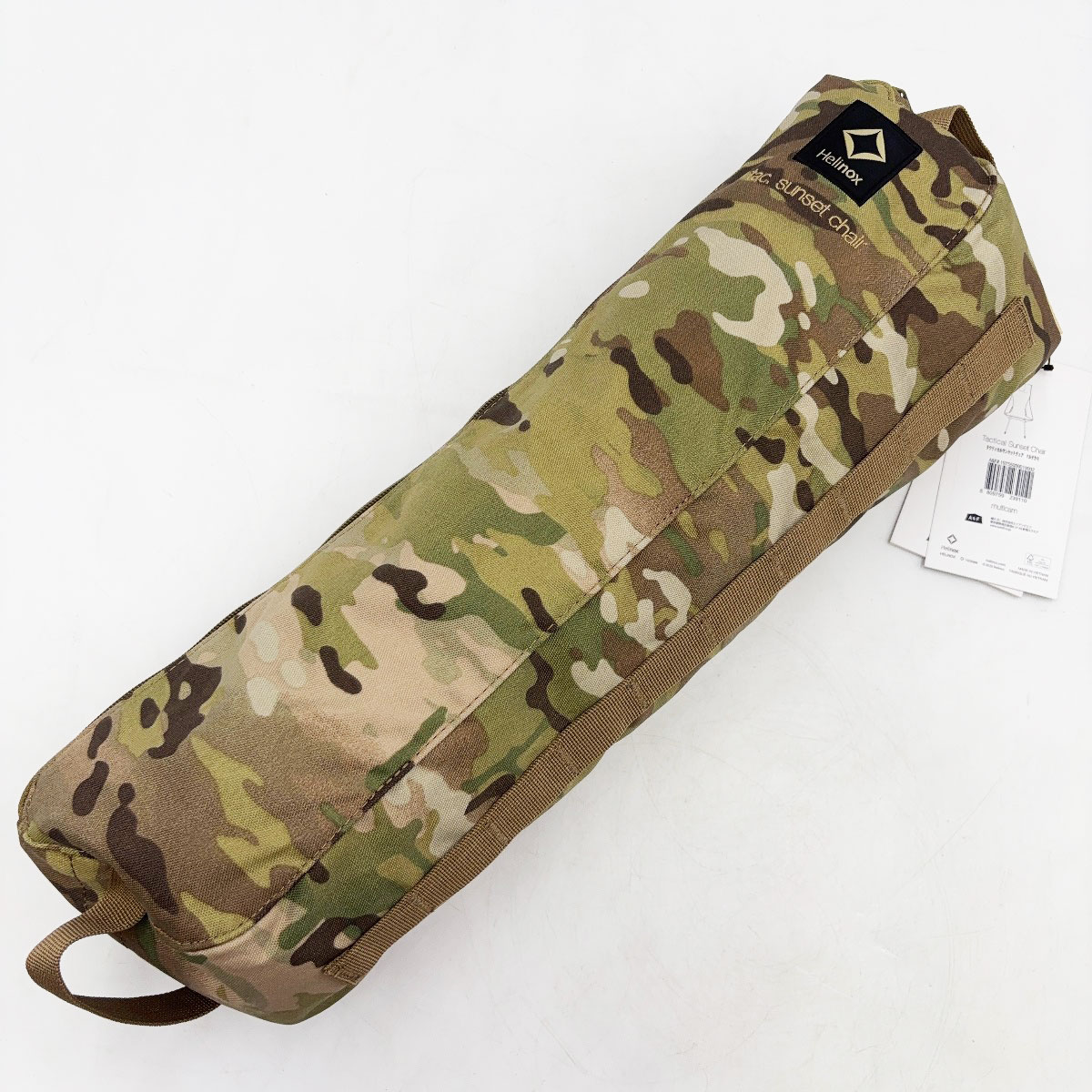 【中古・未使用品】ヘリノックス タクティカル サンセットチェア マルチカモ Helinox アウトドアチェア