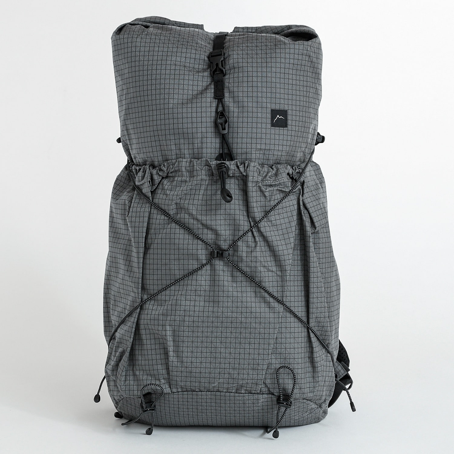 【CAYL】 GAYA ROLL TOP (B GRID SOLID) : GREY 18-22L
