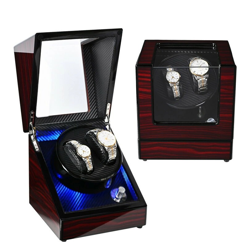 【新作】自動機械式時計巻きウォッチボックス時計シェーカー 自動巻き上げ機 自動回転モーターボックス高級時計シェーカー 静音設計 オシャレ　プレセント 減磁設計 高品質の素材 バースデーギフト