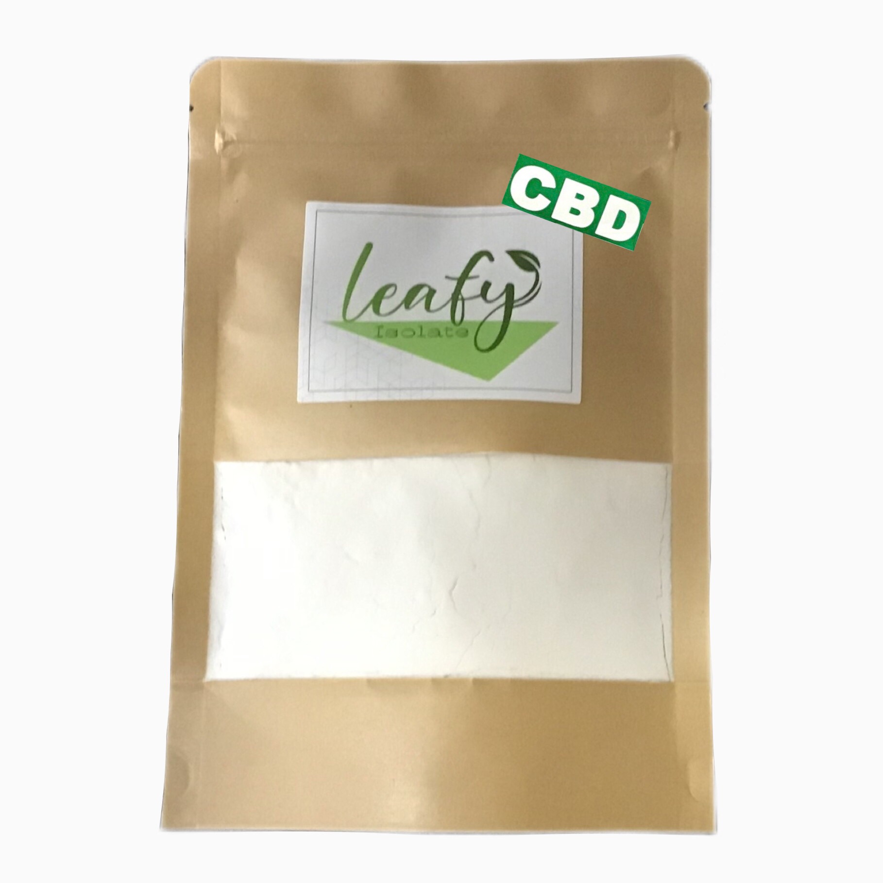Leafy CBD アイソレート パウダー 100g 100000mg 粉末 粉 CBDパウダー 99％ 本体 高濃度 超高濃度 高純度