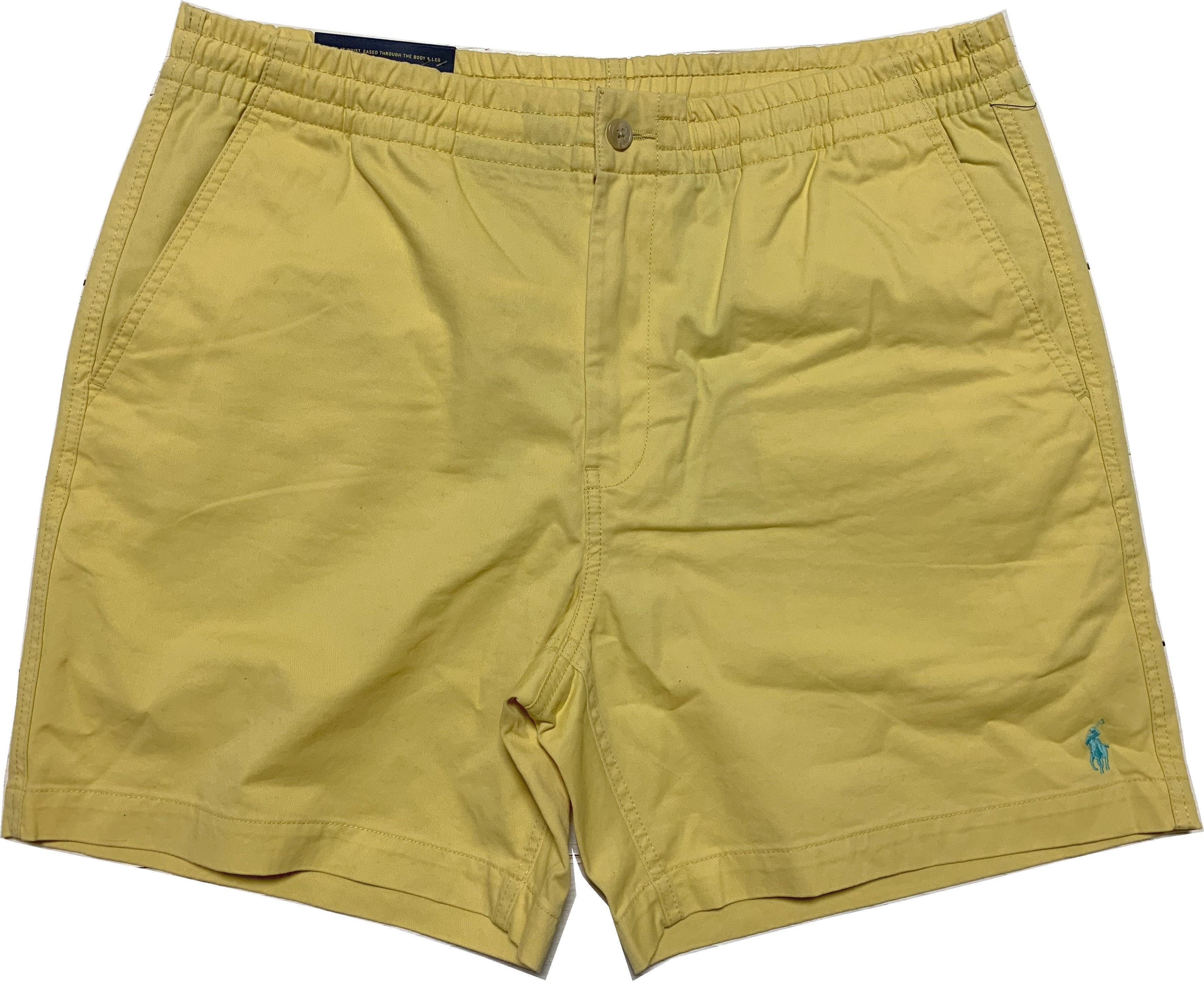 イージーショートパンツ チノショーツ イエロー メンズ PR3-237