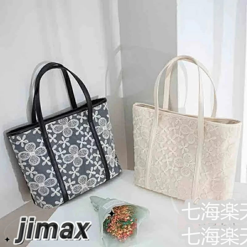 短納期 ショルダーバッグ レディース トートバッグ 斜め掛けバッグ 肩掛けバッグ バッグ フラワーレース刺繍バッグ 大きサイズ 大容量 レースバッグ レース 大人 カジュアル フェミニン キレイめ お