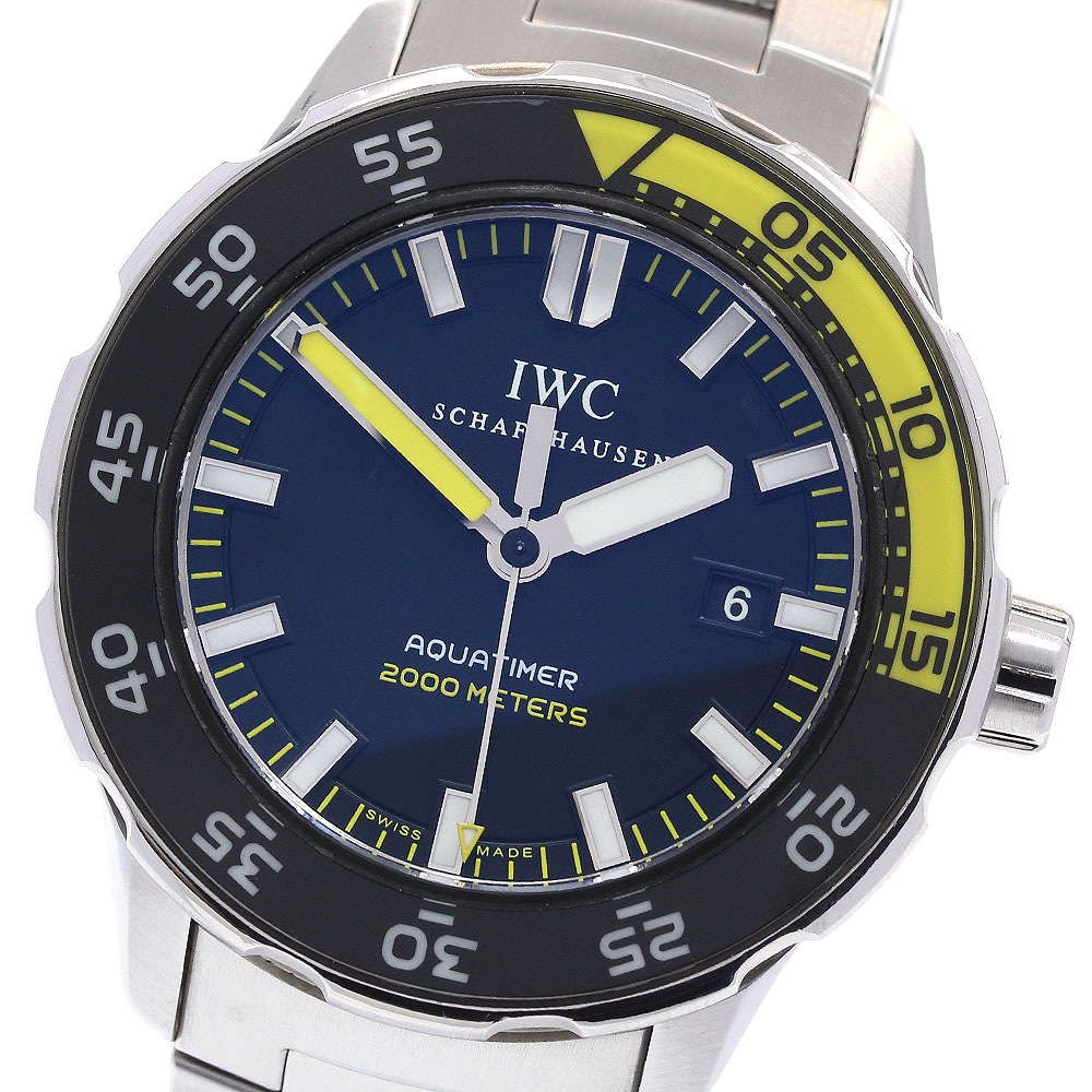 IWC IWC SCHAFFHAUSEN IW356808 アクアタイマー オートマティック 2000 自動巻き メンズ 美品 _840385【中古】
