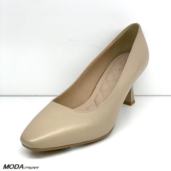 軽量クッションUP靴7CM女性パンプス2XWD60XE_GN