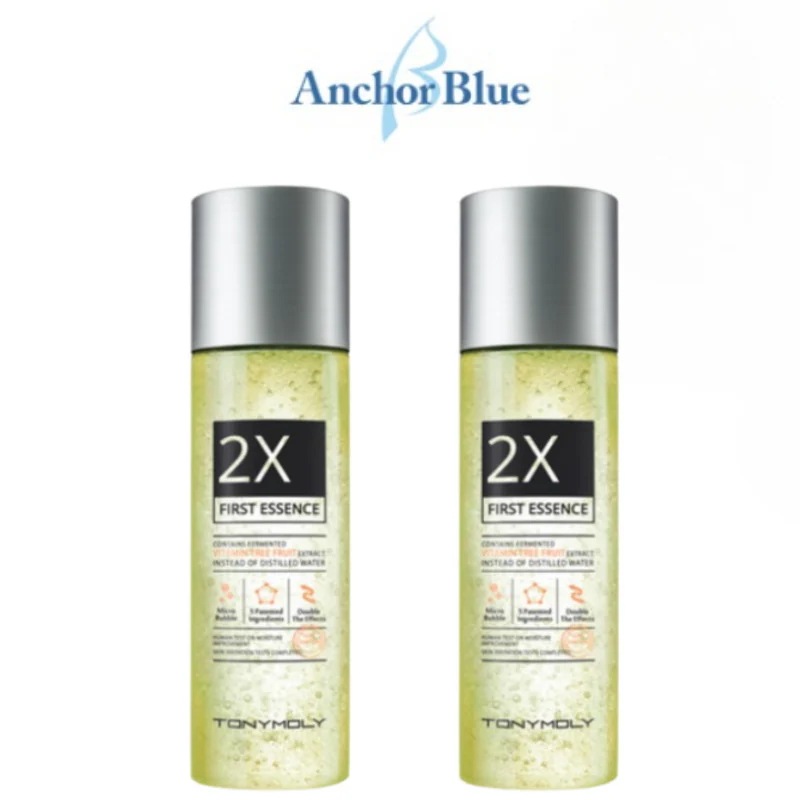 TONYMOLY トゥーエックス ファーストエッセンス 200ml × 2 アンプル / リペア / ナイトケア / スキンケア / 保湿