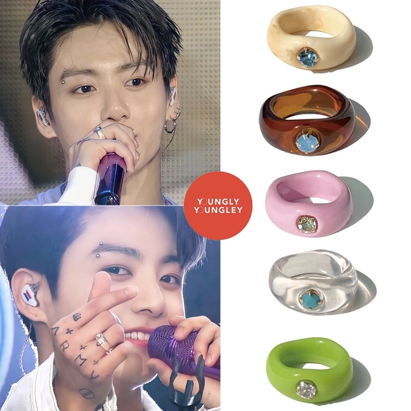 bts ジョングク着用 [yOungly yOungley] Pond Ring