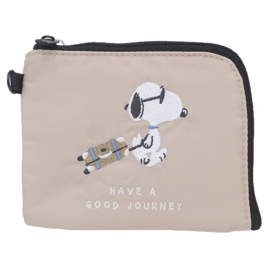 ミニ財布 ジョー スヌーピー スリムマルチウォレット journey ピーナッツ クール