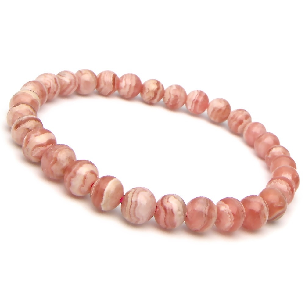 インカローズ A ブレスレット 6mm パワーストーン ブレスレット レディース 天然石 数珠 アクセサリー レディースブレスレット パワーストーンブレスレット 天然石ブレスレット 女性用 ピンク ロ