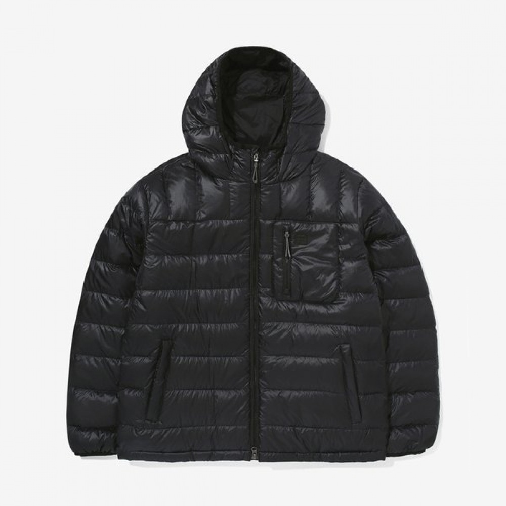 FILA 光沢 リップストップ 軽量 フード ダウン