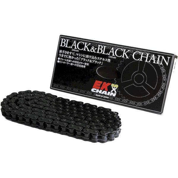 江沼チェーン 4571291795389 EK チェーン 525ZV－X3 BK／BK 130L MLJ