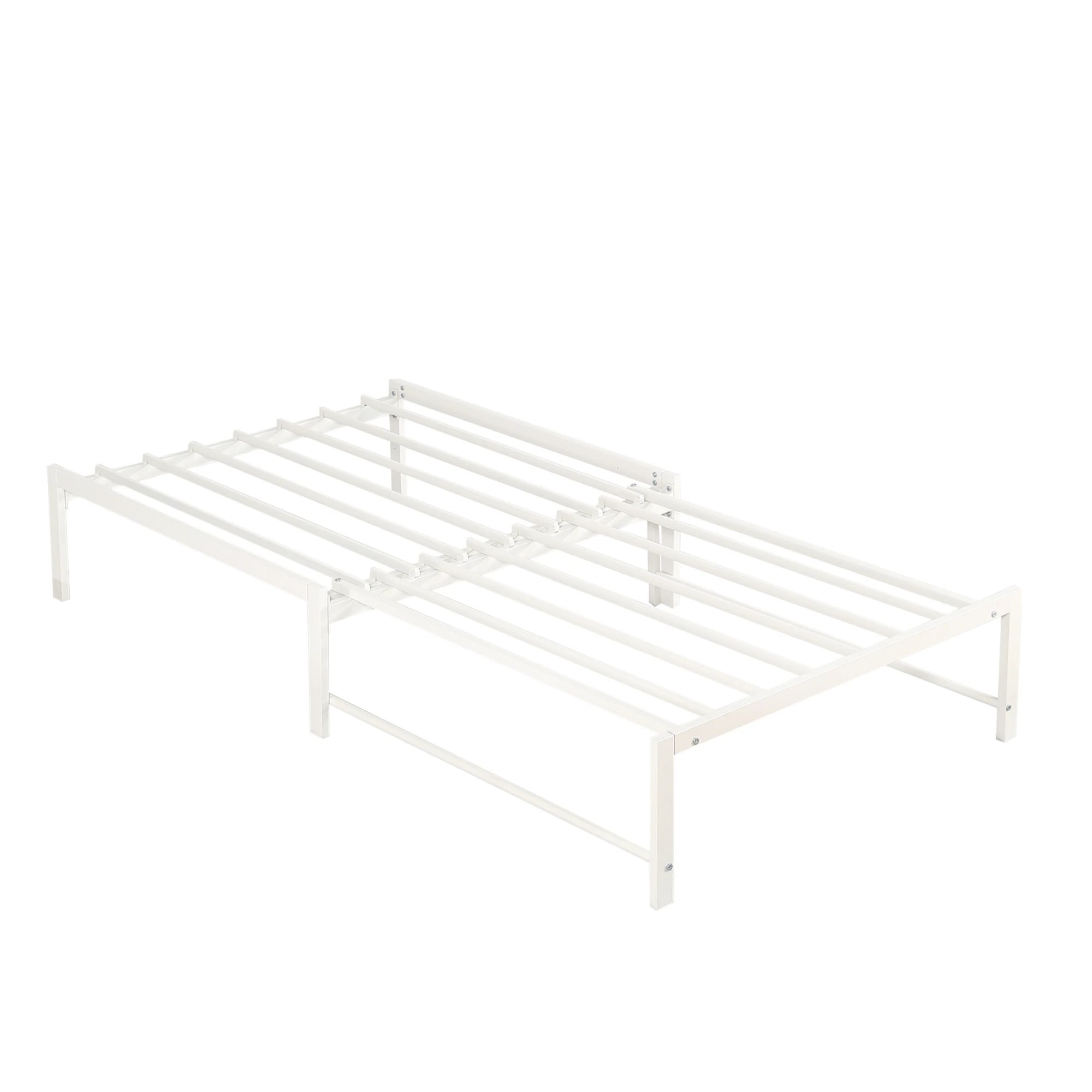 【当日出荷/856】ディベッド ソファベッド シングル パイプベッド 伸長式ベッド ベッドフレーム 伸縮 下収納 おしゃれ 2way アイアン 来客用 リビング