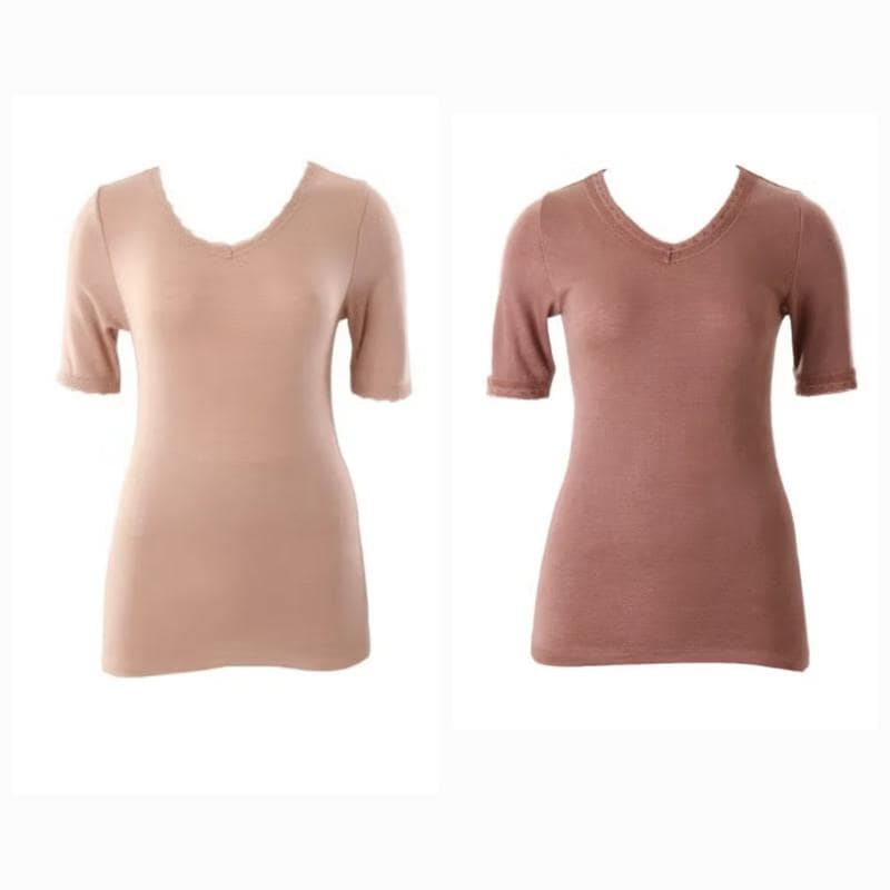 水分を含有して自己発熱機能があり保温性に優れたエクウス3部下着VLG5068A