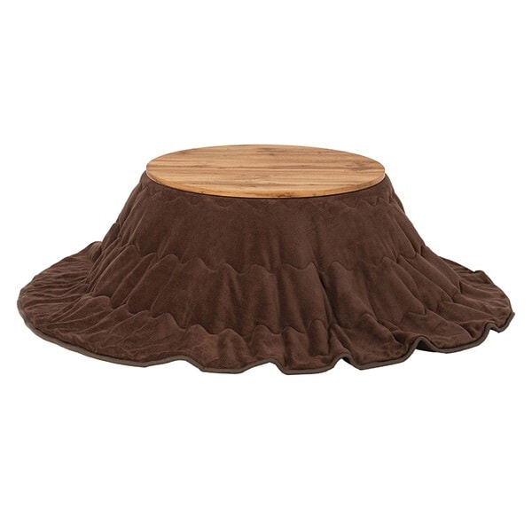 モネ68NAユイUFBR こたつ + うす掛け布団 2点セット ナチュラル/ブラウン メーカー直送