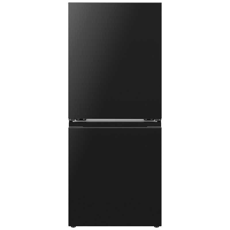 シャープ　SHARP　冷蔵庫 2ドア 152L つけかえどっちもドア メガフリーザー 幅49.5cm マットブラック　SJ-TD15R-B（標準設置無料）