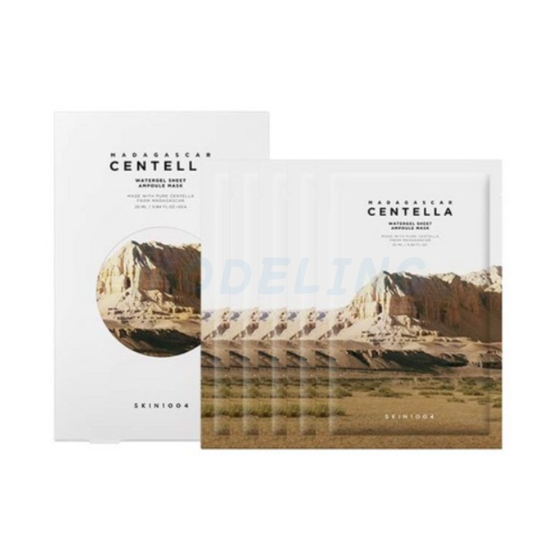 マダガスカル センテラ ウォーターゲルシート アンプル マスクパック 5個入り