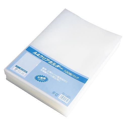 （まとめ買い）山口工業 クリアホルダー YG-11-100C 00052840 [x3]