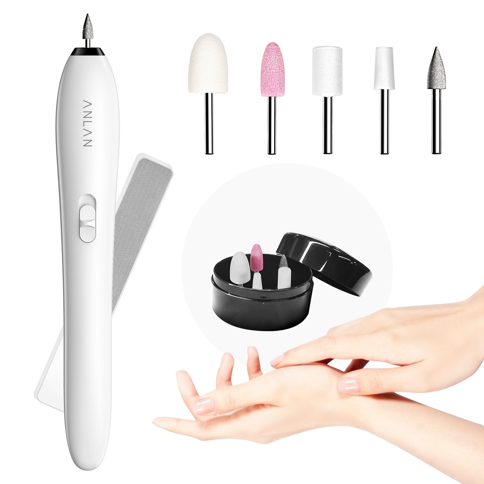 Qoo10 Anlan Anlan 爪磨き 美容 健康家電