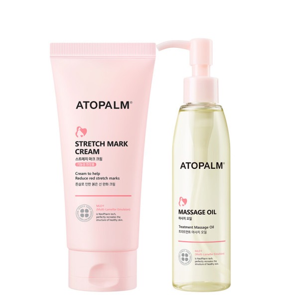 アトパム ストレッチクリーム+マッサージオイル 5,001円