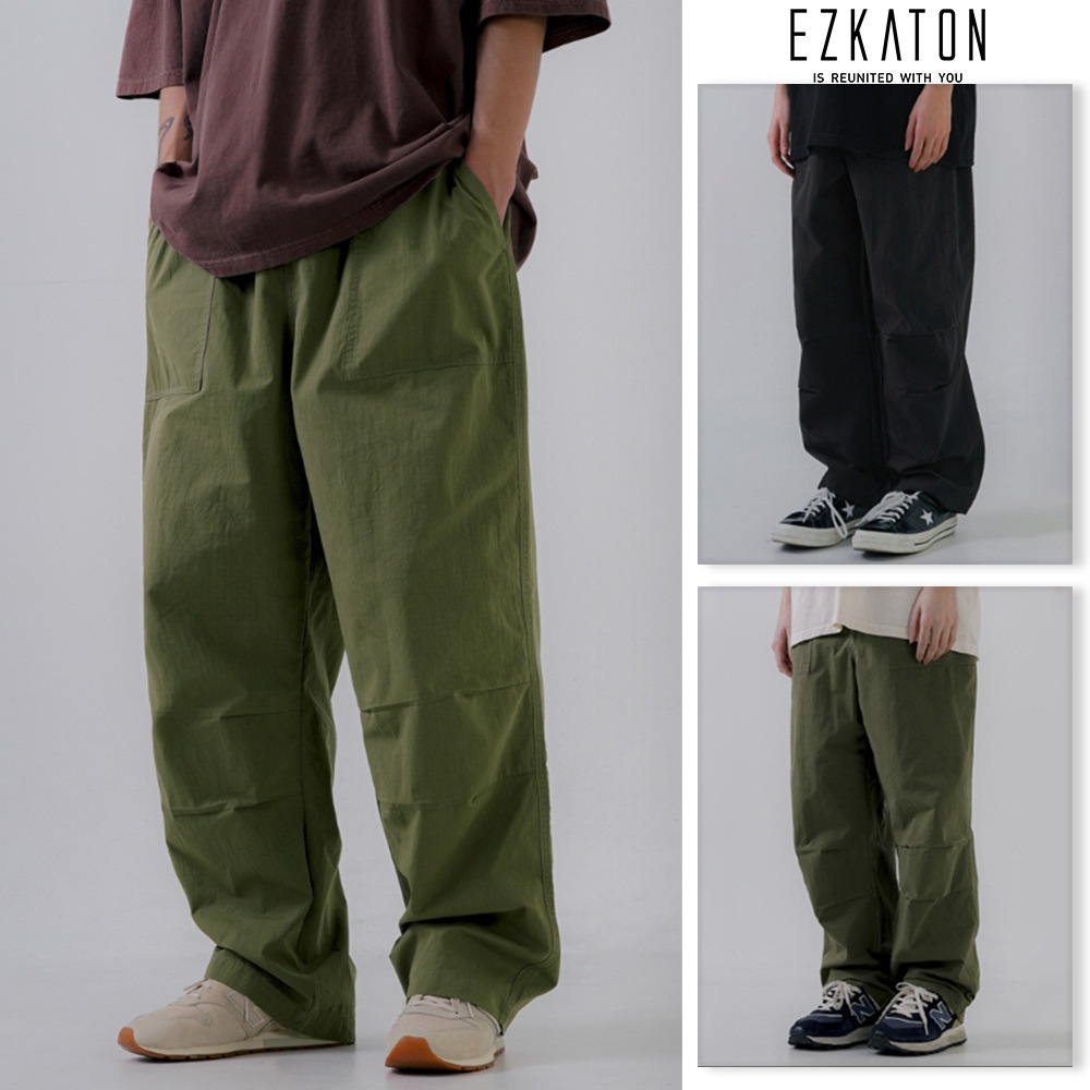 [EZKATON] Fatigue Balloon Banding Pants
