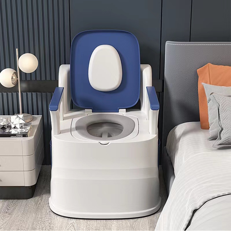 高齢者用携帯トイレ妊婦寝室ベッドサイド専用高級トイレ成人用夜間携帯便器つばつぼ