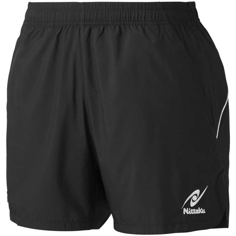 ニッタク　卓球用品 男女兼用 カルマルショーツ S ブラック×ホワイト　NW-2509