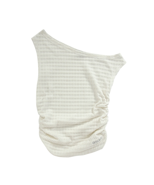 【AS"ON】 PURE SLEEVELESS / IVORY 正規品