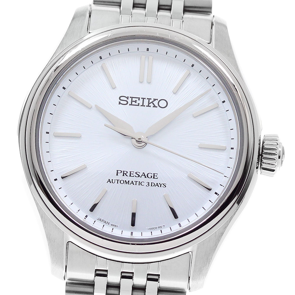 セイコー SEIKO SARX129/6R51-00D0 プレザージュ 自動巻き メンズ _955438【中古】