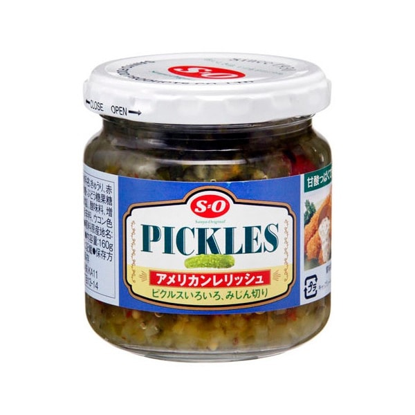 讃陽食品工業 SO アメリカン レリッシュ 160g 12 メーカー直送