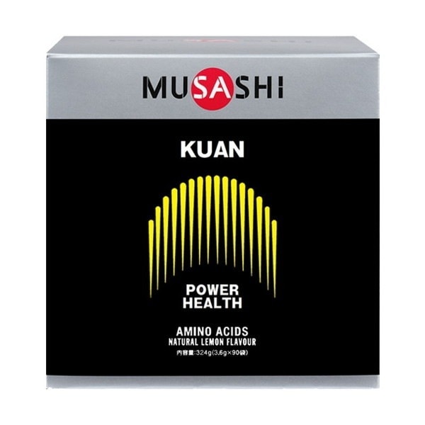 ムサシ KUAN スティック 90本入り サプリメント コンディショニング ヘルスケア 体づくり アミノ酸 スポーツ ゴルフ ランニング
