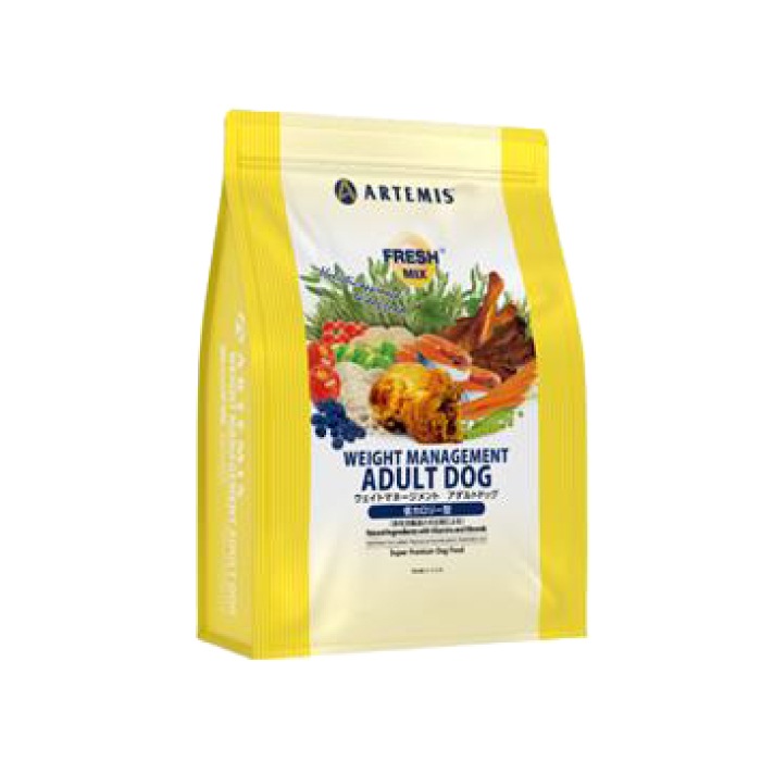 アーテミス フレッシュミックス ウェイトマネージメント アダルトドッグ 3Kg ドッグフード 犬用 ダイエット 低カロリー 1歳から チキン ターキー Artemis
