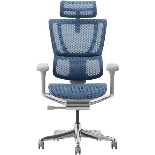 関家具 454410 Ergohuman FIT2-HAM-DR-GF-BL グレーフレーム×ブルー オフィスチェア メーカー直送