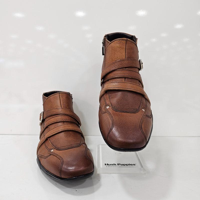 男性 足が楽なジッパー ウエスタン チャッカブーツ 3MC537 GJA 22,010円