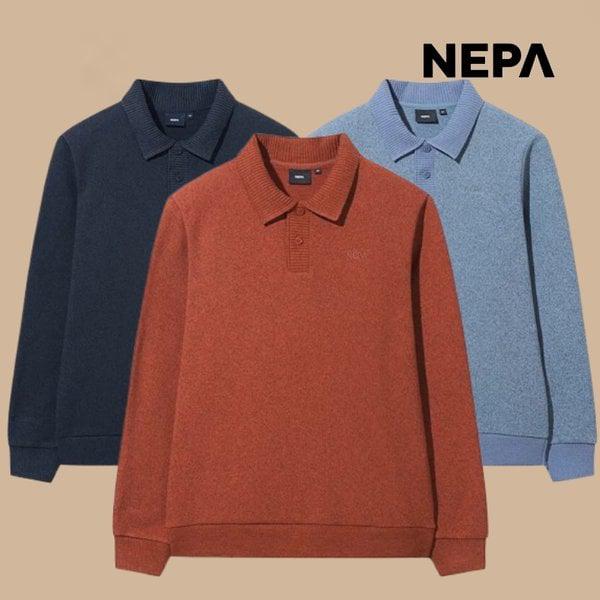 男性セーターポロシャツカジュアルポーラテック起毛Tシャツ7L75243
