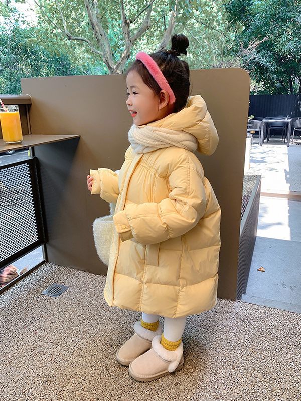作セールダウンコートキッズ子コートアウタージュニアダウンジャケットダウンキッズ女の子男の子子服フード付き中綿厚防寒防風暖かい可愛い