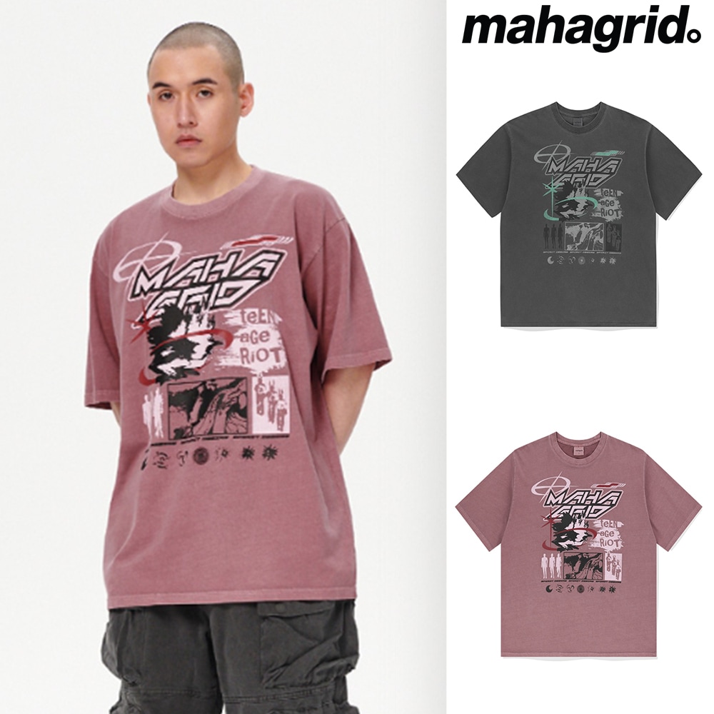 [mahagrid] SPIRIT DESIRE PIGMENT TEE