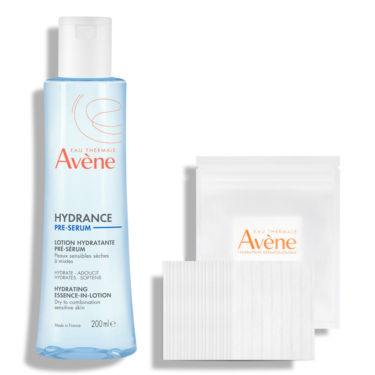 アベンヌイドランスエッセンスインローション200ml+化粧綿20枚200ml1セット