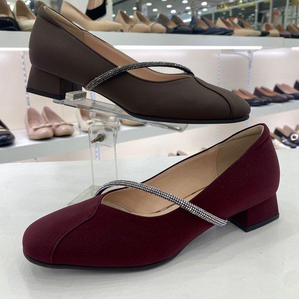 女性フラットローファーPFEHFP587588BRWI HSIS1A GN 12,081円