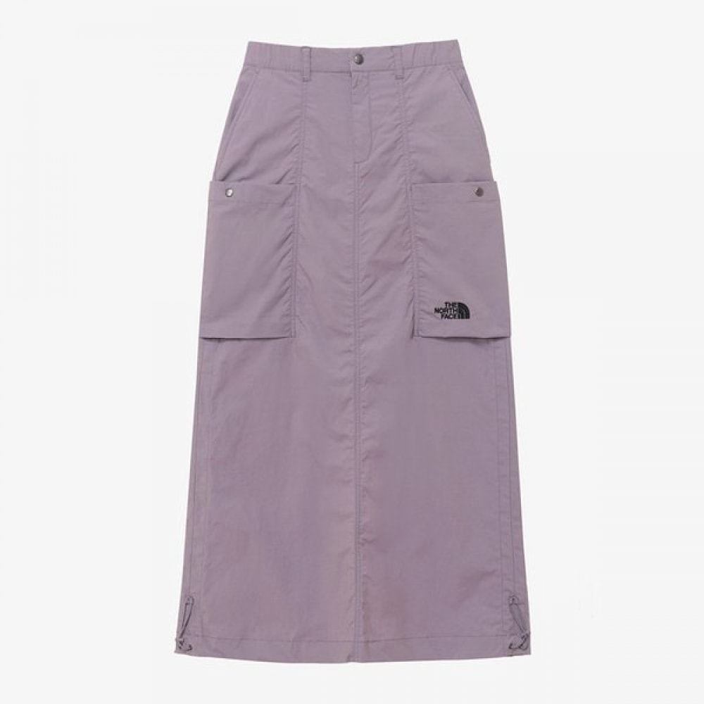 ノースフェイス ホワイトラベル レディース ニルトン スカート_GRAYISH LILAC NK6NR30L
