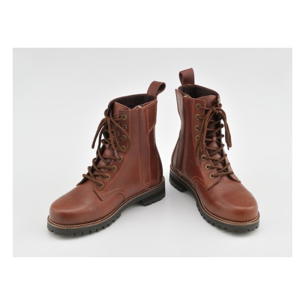 ミドルブーツ 26.5cm メンズフルグレインレザーHBS-007 ブラウン D26337
