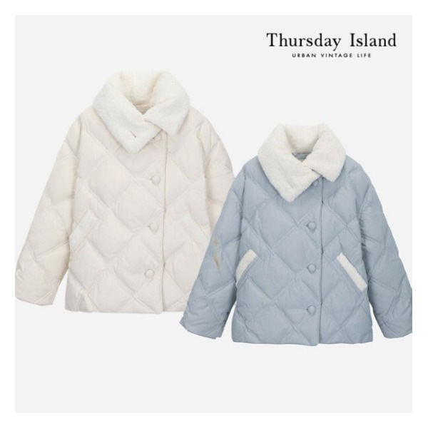 Thursday Island ハイネックダウンジャンパー(T228MDJ531W)