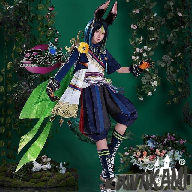 猫屋小舗　原神　コスプレ　ティナリ　衣装　ウィッグ　靴　武器　追加可