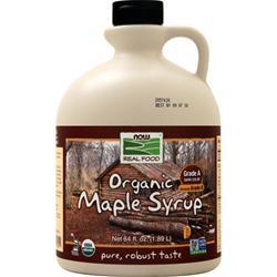 NOW 100% ピュア メープルシロップ 64fl.oz